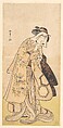 The Fourth Iwai Hanshirō as a Woman, Katsukawa Shunshō 勝川春章 Japanese, Woodblock print (nishiki-e); ink and color on paper, Japan