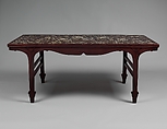 Table with Flowering Sprays, Black lacquer inlaid with mother-of-pearl, China