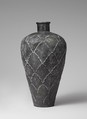 Bottle with Overlapping Petals, Silver with chased, repoussé, and incised decoration, China
