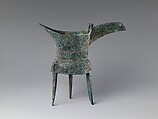 Wine warmer (Jue), Bronze, China