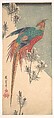 Golden Pheasant and Pine Shoots in Snow

, Utagawa Hiroshige  Japanese, Woodblock print; ink and color on paper, Japan