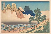 View from the Other Side of Fuji from the Minobu River (Minobugawa ura Fuji), from the series Thirty-six Views of Mount Fuji (Fugaku sanjūrokkei), Katsushika Hokusai Japanese, Woodblock print; ink and color on paper, Japan