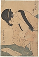 Young MotHer Nursing Her Baby, Kitagawa Utamaro  Japanese, Woodblock print; ink and color on paper, Japan