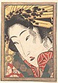 Rejected Geisha from Passions Cooled by Springtime Snow, Keisai Eisen  Japanese, Woodblock print; ink and color on paper, Japan