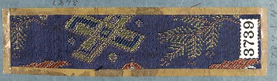 Textile Sample from Sample Book, Silk, Japan