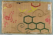Textile Sample from Sample Book, Silk, Japan