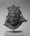 Mask of Vaikuntha Vishnu, Bronze, India (Jammu and Kashmir, ancient kingdom of Kashmir)