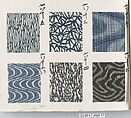 Textile Sample Book, Paper and cotton, Japan