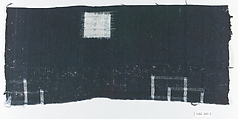 Piece, Indigo-dyed cotton, Japan