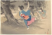 Print, Unidentified artist, Woodblock print; ink and color on paper, Japan