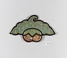Case with Cover, Silk and metallic-thread embroidery on silk satin and float-patterned plain-weave silk, China
