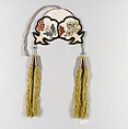 Case with Cover, Silk and metallic-thread embroidery on silk satin and float-patterned plain-weave silk, China