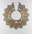 Collar, Silk, metallic thread, China