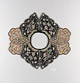 Collar in the Shape of Two Butterflies, Silk embroidery on silk satin, China