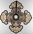 Collar, Silk;gold, China
