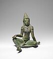 Bodhisattva Padmapani Seated in Royal Ease, Bronze, Thailand (Khorat Plateau)