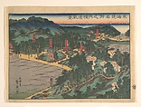 Landscape View at Yokohama (Yokohama fūkei), Utagawa (Gountei) Sadahide Japanese, Woodblock print; ink and color on paper, Japan