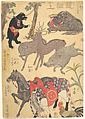 Print, Utagawa Kunisada Japanese, Woodblock print; ink and color on paper, Japan