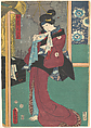 Print, Utagawa Kunisada  Japanese, Woodblock print; ink and color on paper, Japan