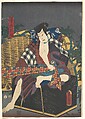 Print, Utagawa Kunisada Japanese, Woodblock print; ink and color on paper, Japan
