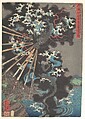 Print, Utagawa Yoshikazu  Japanese, Woodblock print; ink and color on paper, Japan
