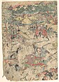 Karaki Masaemon, Unidentified artist, Woodblock print; ink and color on paper, Japan