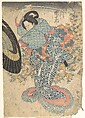 Print, Utagawa Kunisada  Japanese, Woodblock print; ink and color on paper, Japan