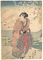 Print, Utagawa Sadakage Japanese, Woodblock print; ink and color on paper, Japan