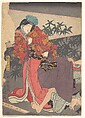 Print, Utagawa Kunisada  Japanese, Woodblock print; ink and color on paper, Japan