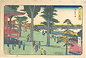 (Untitled), Utagawa Hiroshige (Japanese, Tokyo (Edo) 1797–1858 Tokyo (Edo)), Woodblock print; ink and color on paper, Japan
