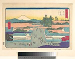 (Untitled), Utagawa Hiroshige (Japanese, Tokyo (Edo) 1797–1858 Tokyo (Edo)), Woodblock print; ink and color on paper, Japan