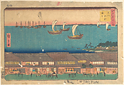 (Untitled), Utagawa Hiroshige (Japanese, Tokyo (Edo) 1797–1858 Tokyo (Edo)), Woodblock print; ink and color on paper, Japan
