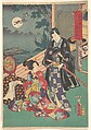 Print, Utagawa Kunisada  Japanese, Woodblock print; ink and color on paper, Japan