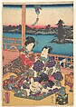 Print, Utagawa Kunisada Japanese, Woodblock print; ink and color on paper, Japan