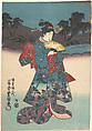 Print, Utagawa Kunisada  Japanese, Woodblock print; ink and color on paper, Japan