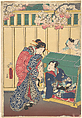 Print, Utagawa Kunisada  Japanese, Woodblock print; ink and color on paper, Japan