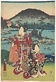 Print, Utagawa Kunisada  Japanese, Woodblock print; ink and color on paper, Japan