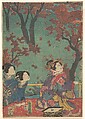 Print, Utagawa Kunisada  Japanese, Woodblock print; ink and color on paper, Japan