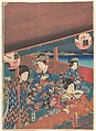 Print, Utagawa Kunisada  Japanese, Woodblock print; ink and color on paper, Japan