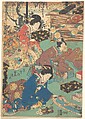 Print, Utagawa Kunisada  Japanese, Woodblock print; ink and color on paper, Japan