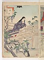 Noblewomen of the Tokugawa Period; Thirty-six Beauties (Sanjuroko kasensoro, Mizuno Toshikata (Japanese, 1866–1908), Album of 72 woodblock prints; ink and color on paper, Japan