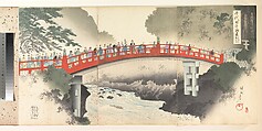 Chiyoda Castle (Album of Men), Yōshū (Hashimoto) Chikanobu  Japanese, Triptych of woodblock prints; ink and color on paper, Japan