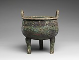 Tripod cauldron (Ding), Bronze, China