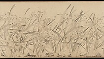 Narcissus, Zhao Mengjian (Chinese, 1199–before 1267), Handscroll; ink on paper, China