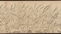 Narcissus, Zhao Mengjian (Chinese, 1199–before 1267), Handscroll; ink on paper, China