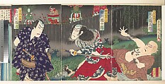 Toyohara Kunichika | Album of Thirty-Two Triptychs of