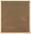 Wild Geese in Winter, Unidentified artist Chinese, 13th century, Album leaf; ink and color on silk, China