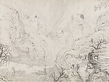 The Sixteen Luohans, Shitao (Zhu Ruoji) (Chinese, 1642–1707), Handscroll; ink on paper, China