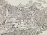 Whiling Away the Summer at the Ink-Well Thatched Hut, Wu Li (Chinese, 1632–1718), Handscroll; ink on paper, China