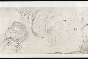 The Sixteen Luohans, Shitao (Zhu Ruoji) (Chinese, 1642–1707), Handscroll; ink on paper, China